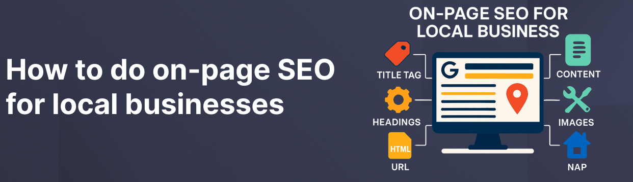 How to do on page seo for local business websites