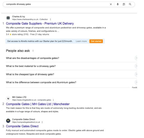 Shopify collection seo for golf category pages