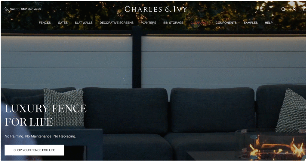 A high converting homepage which is an essential Shopify page for your store