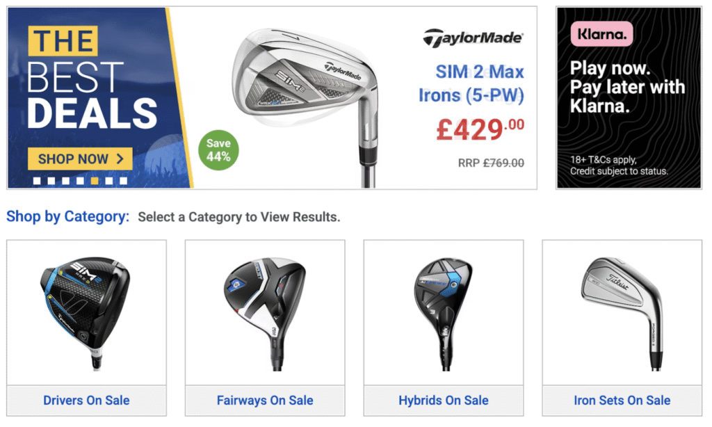 example of a good google ads landing page to improve quality score