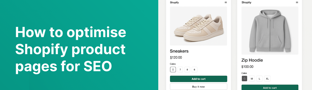 How to optimise Shopify product pages for SEO