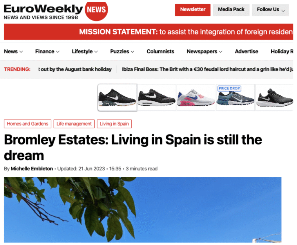 Example of a guest post we got published as part of an SEO link building strategy
