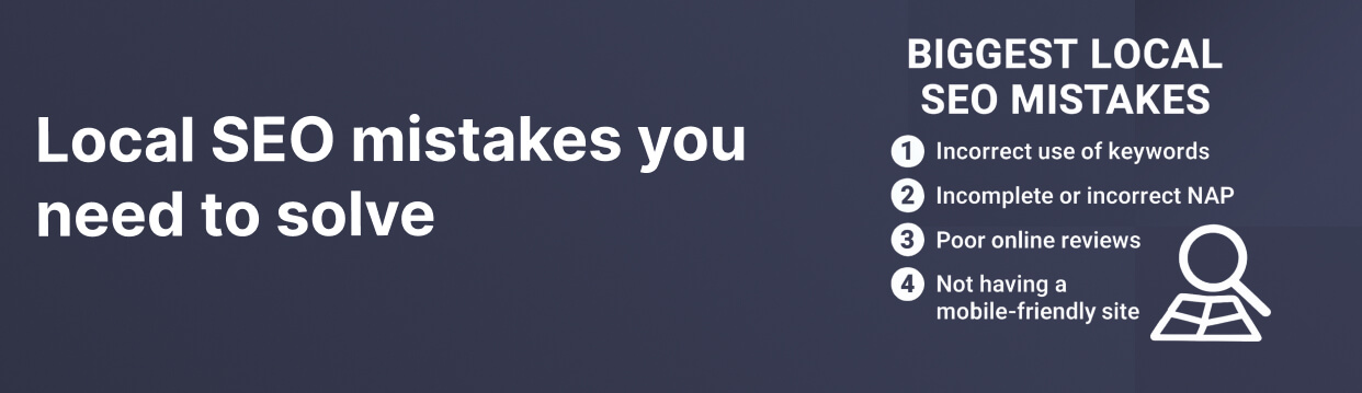 common local seo mistakes