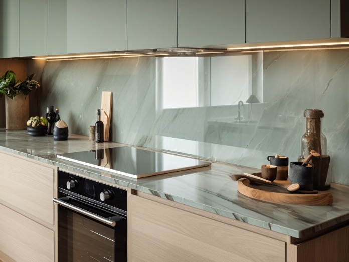 The Glass Warehouse Kitchen Backsplash