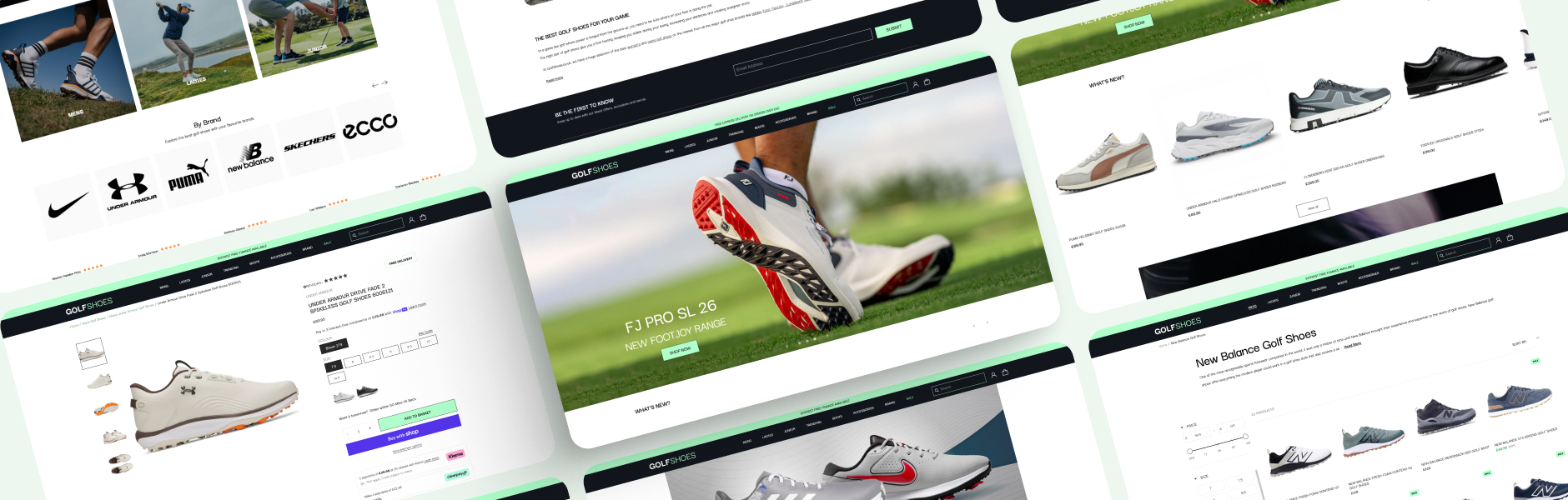 Golf Shoes Banner