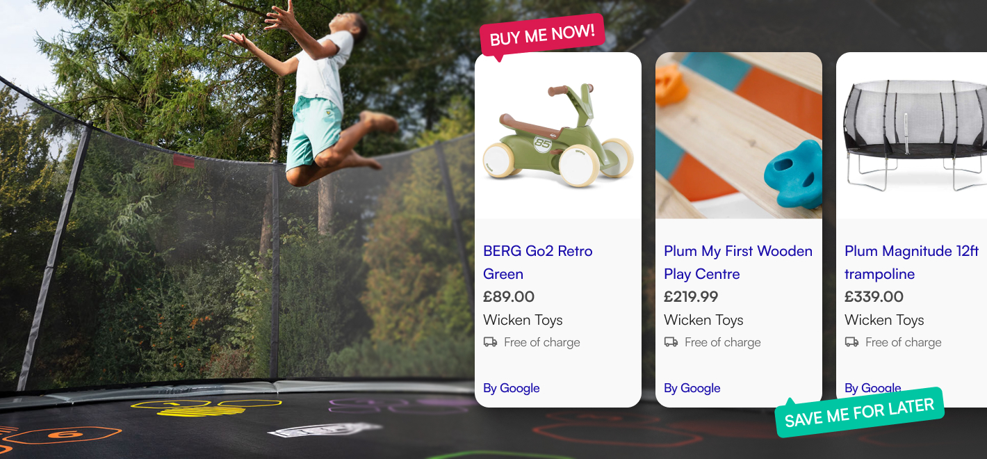 Wicken Toys Google Shopping